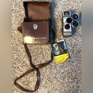 Bell & Howell 8mm Two Fifty Two Movie Camera & Case Vintage